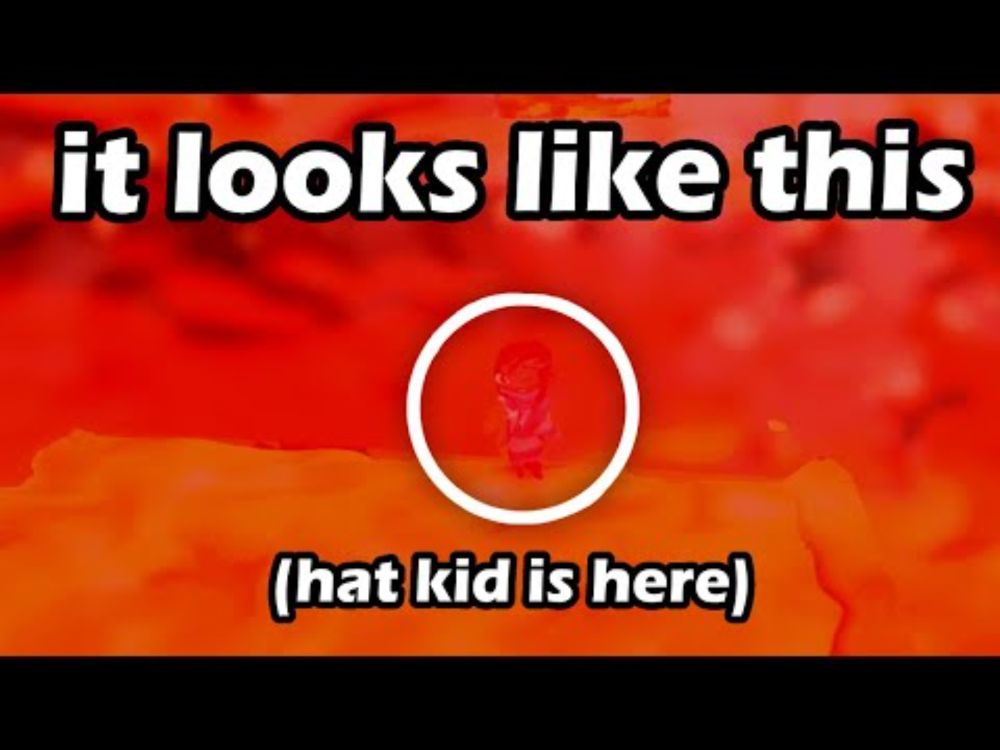 The Hat in Time level that you can't see