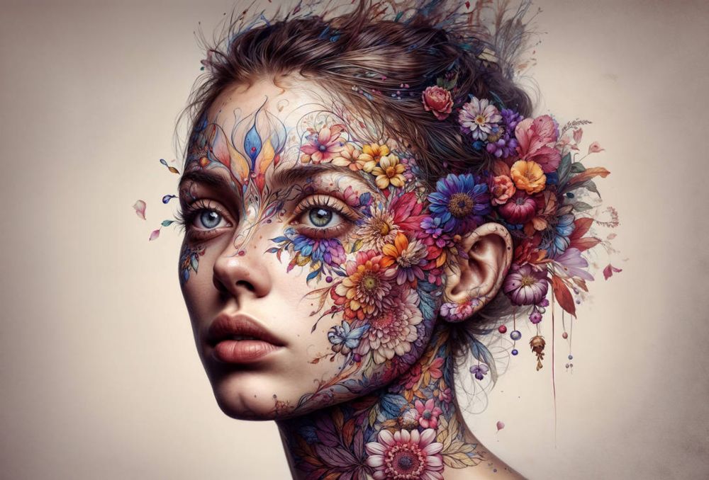 Floral Enchantress by samitdigitalart on DeviantArt