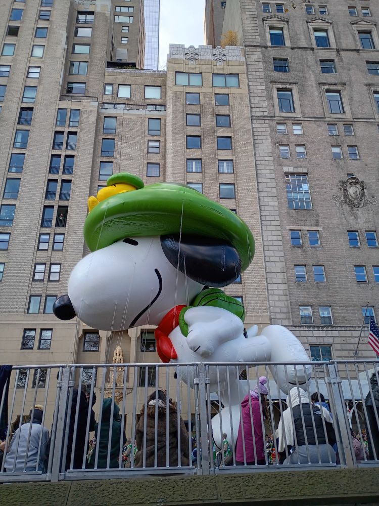 Snoopy at the parade