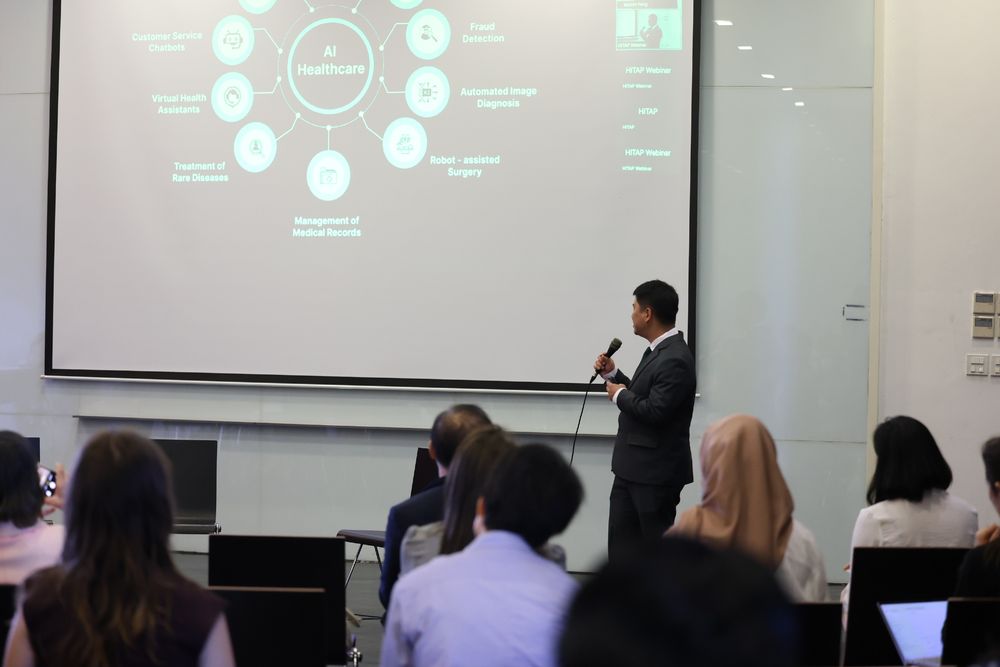 HITAP co-hosted a side meeting on “Ethics and Governance of Artificial Intelligence for Health” with the National Health Commission Office as part of the UNESCO BKK AI Week! (The 3rd UNESCO Global Forum on the Ethics of AI (GFEAI)) on June 24, 2025.
The session brought together panelists from World Health Organization, Thailand’s Ministry of Public Health, Electronic Transactions Development Agency (ETDA), and international experts from the National University of Singapore, exploring how AI can be developed and used ethically in health systems.
From global frameworks to national efforts, and from policy to practice, the discussion highlighted that ethical AI is not about replacing humans, but supporting them, responsibly.