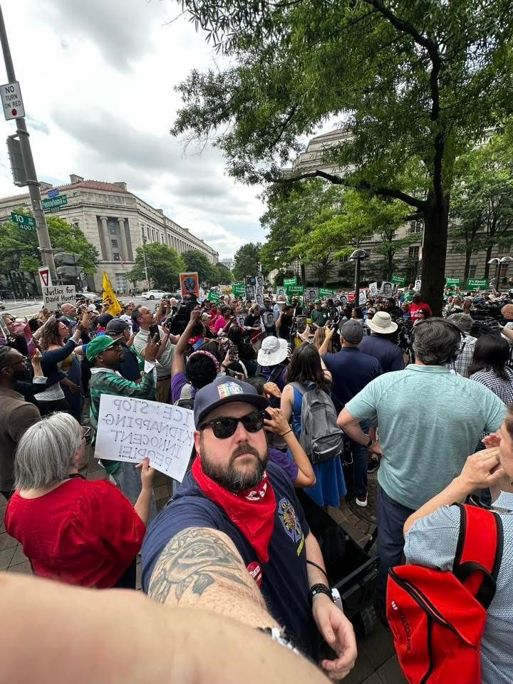 Labor rally
