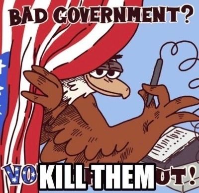 Bad government? KILL THEM