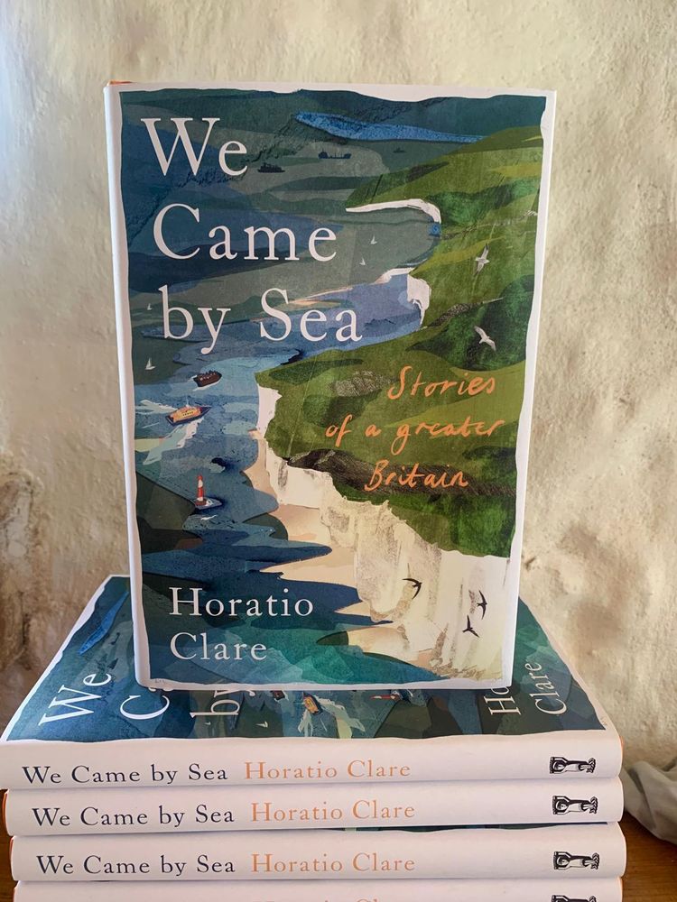 A copy of We Came by Sea by Horatio Clare. 