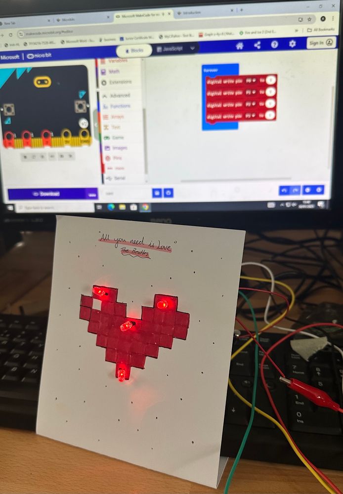 Microbits and electronics 