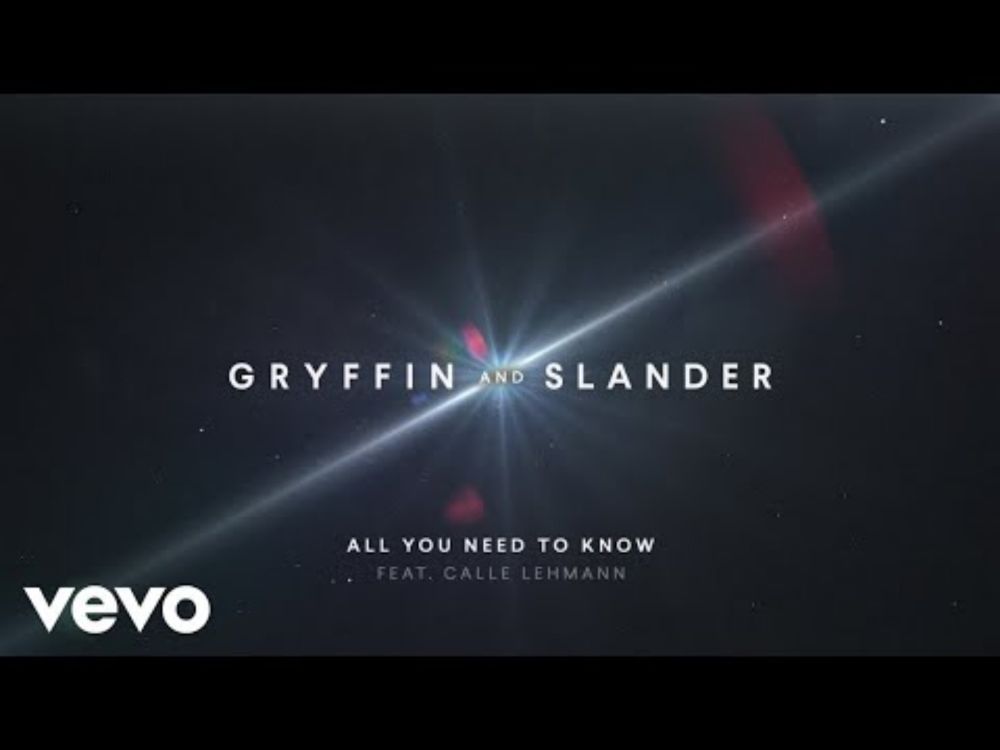 Gryffin, SLANDER - All You Need To Know (Audio) ft. Calle Lehmann