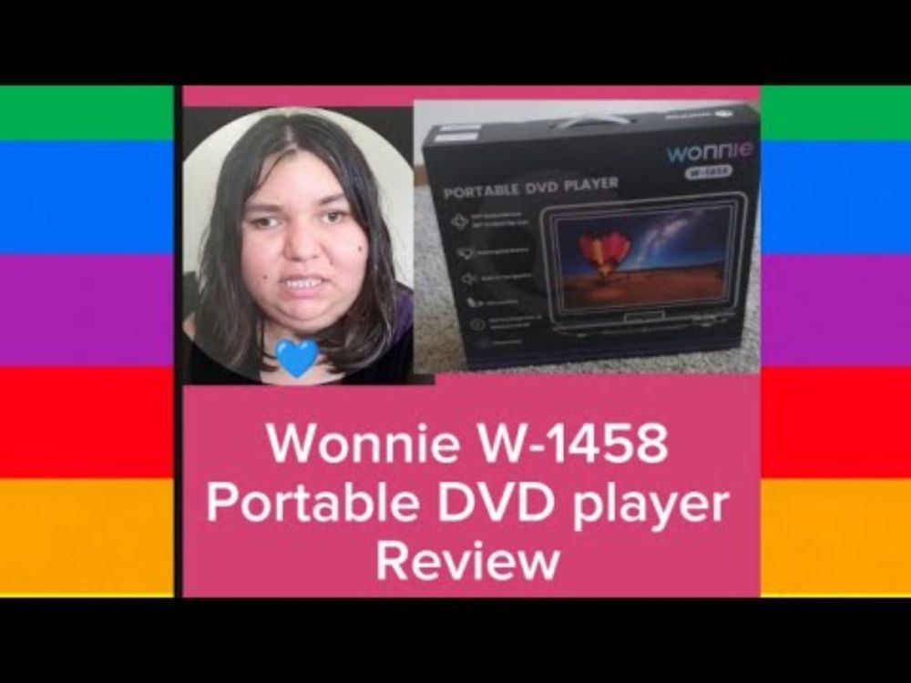 Wonnie W-1458 Portable DVD player Review 