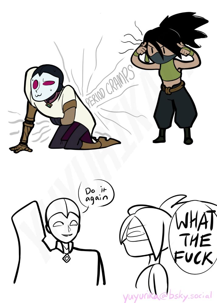 jhin league of legends period cramps