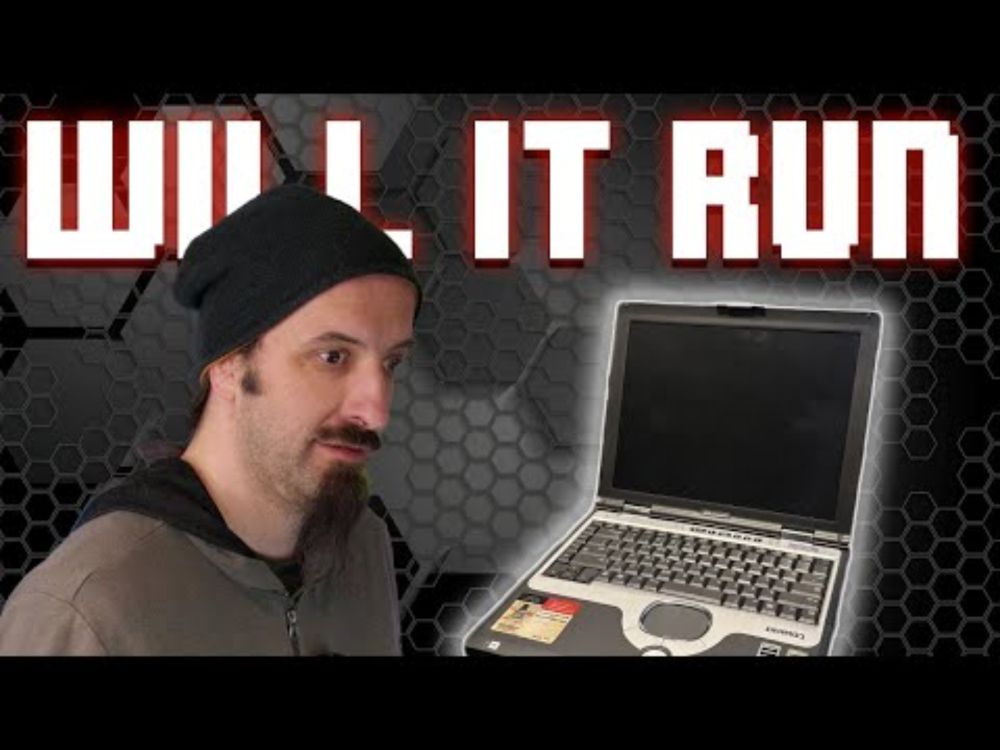 Will a 24 year old laptop run? (part1)