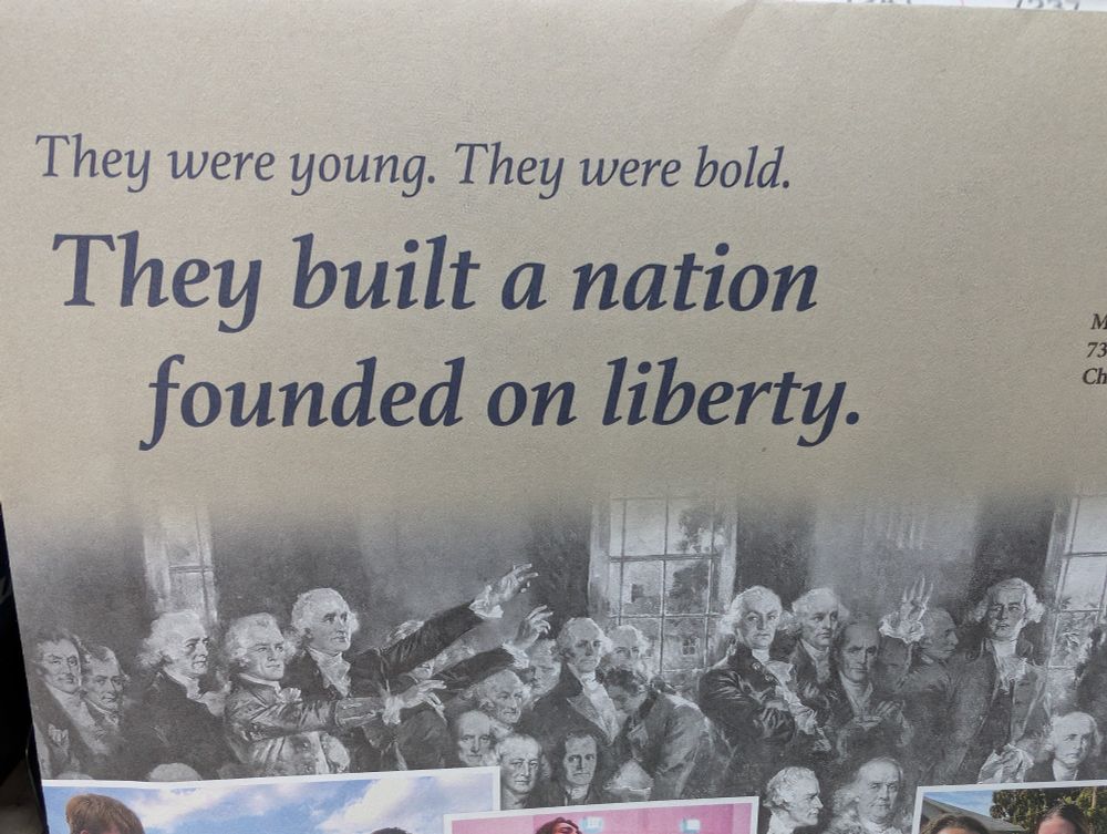 From a mailer from some conservative grift org: Text that reads 