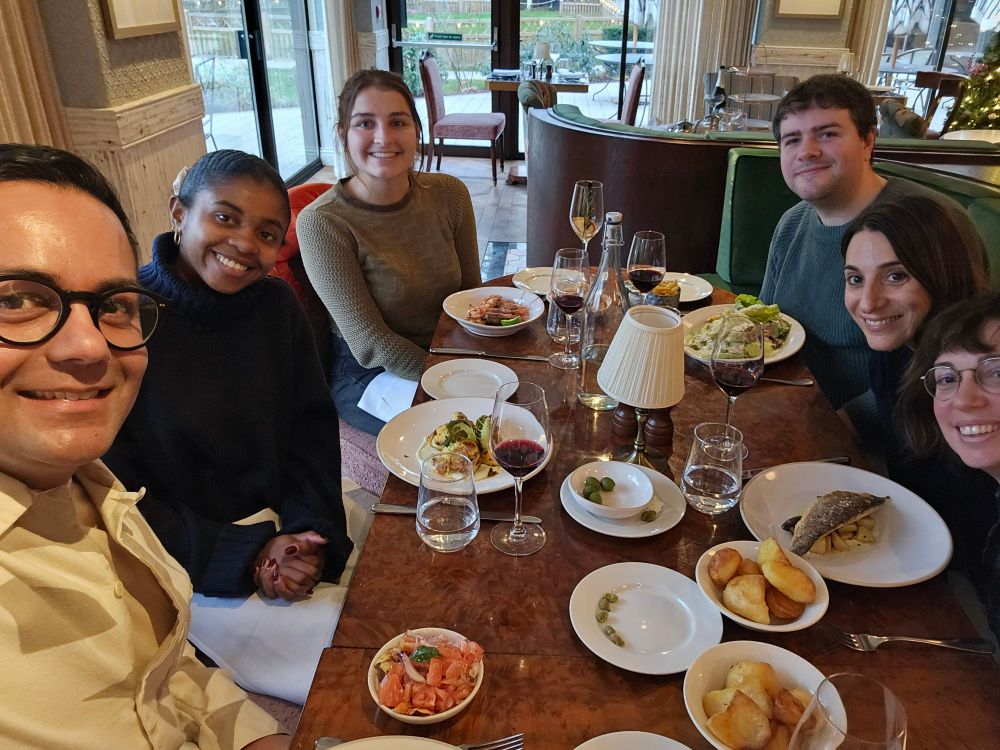 Holiday lunch with the lab at The Graduate Cambridge photo 2