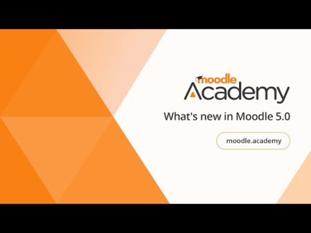 What's new in Moodle 5.0 | Moodle Academy