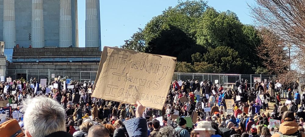 "Tyranny thrives in Ignorance"

Absolutely! 
