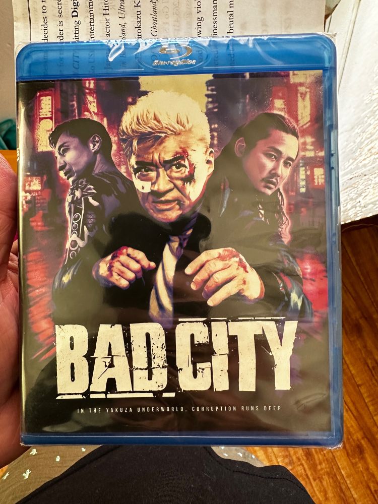 Blu-Ray edition of Bad City from Well Go USA