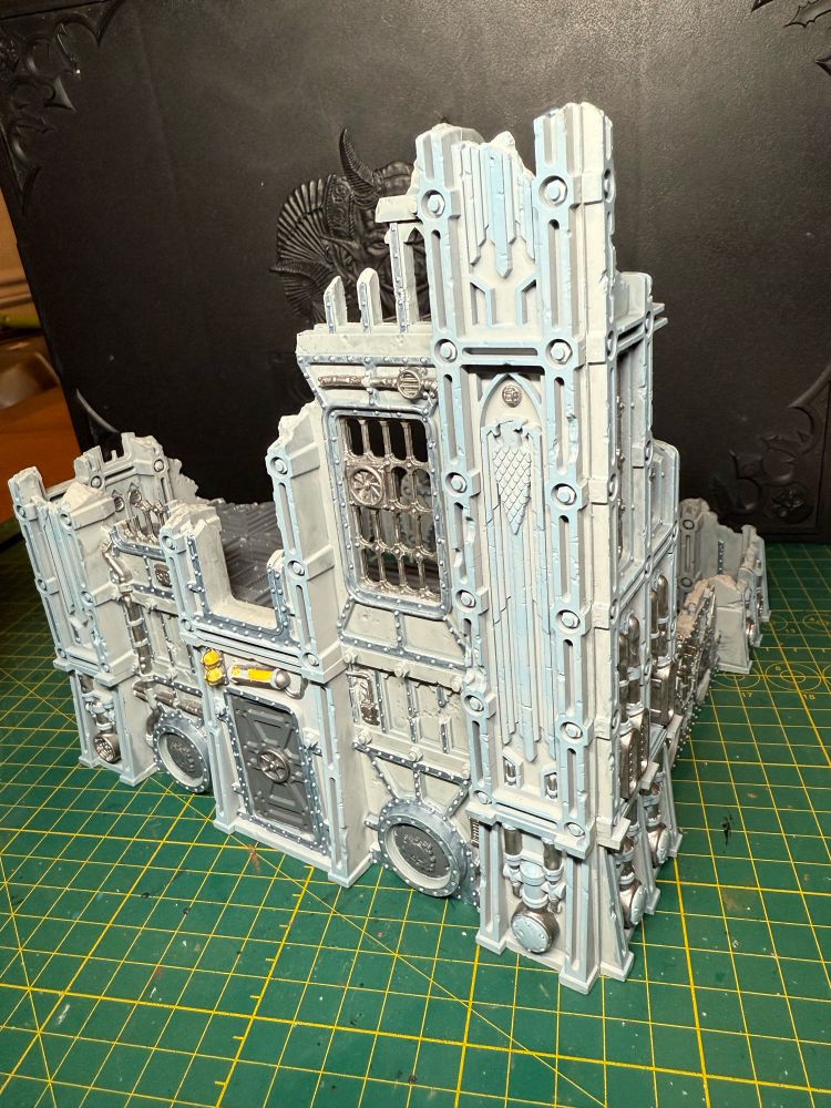 Kill Team Hive Storm terrain.