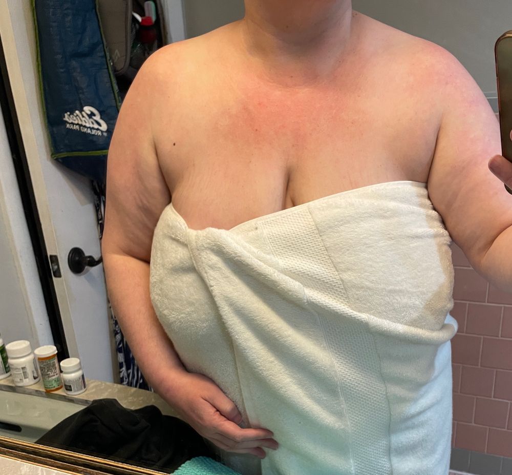I used to have 32D boobs but now they're flat pancakes - I can't stop  crying' - Mirror Online