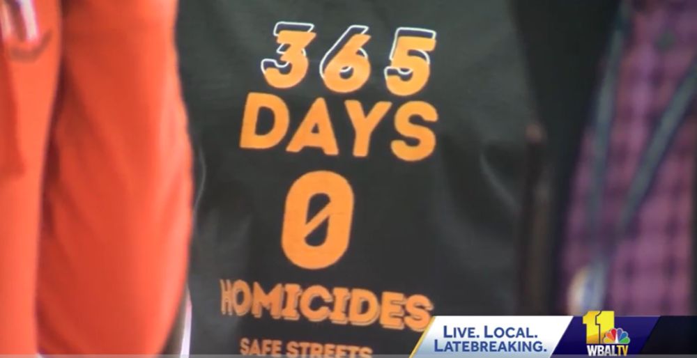 Violence Interrupters making a Big Difference in Baltimore – No homicides over 365 days