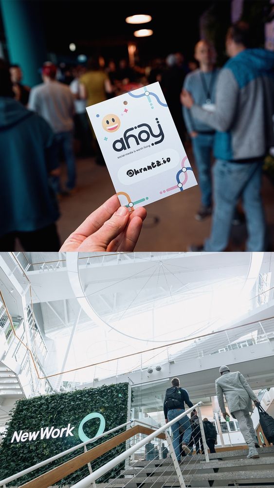 documentary shots of the ahoy conference 2025 in Hamburg