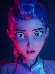 Rumi struggles with her identity during a crucial scene