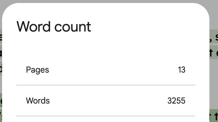 The Summer Break video, at a bit over 3000 words and 13 pages, this one was a massive pain in the ass to edit