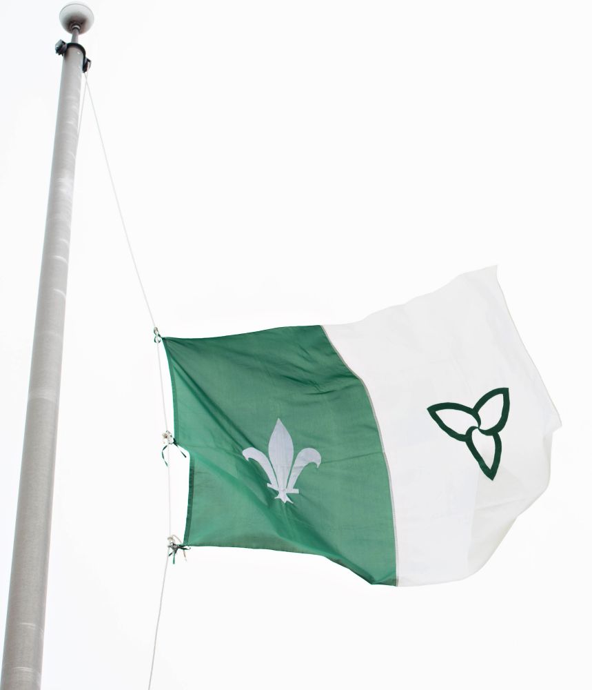 Franco Ontarian flag