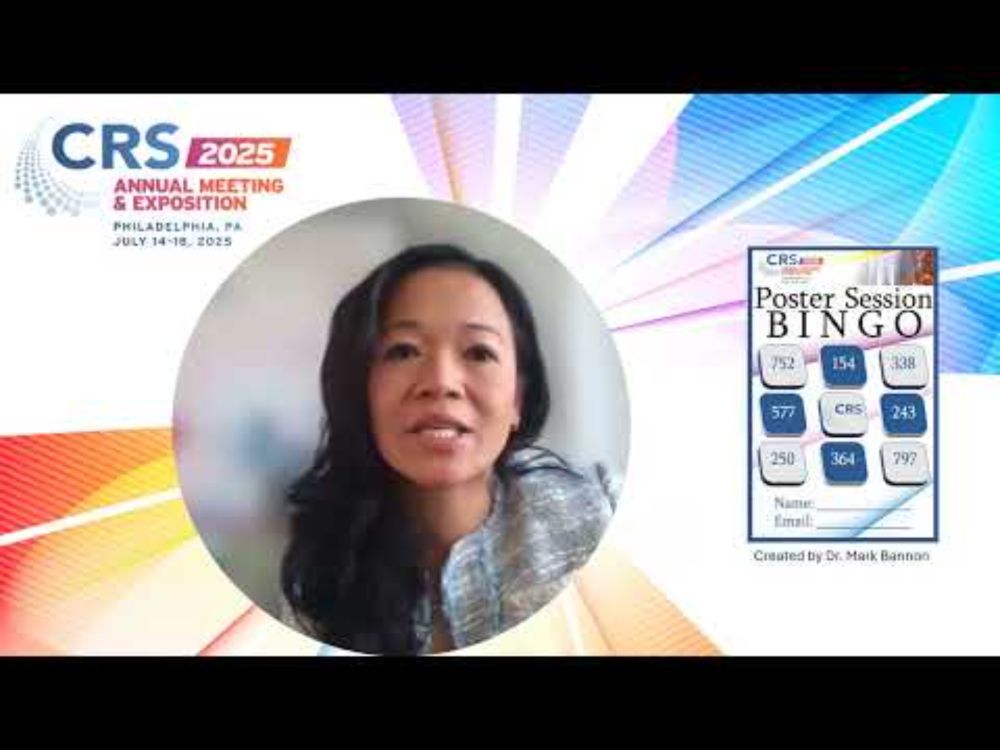 CRS 2025 Annual Meeting & Exposition: Meet Our Director of Abstract Judging, Juliane Nguyen, PhD!