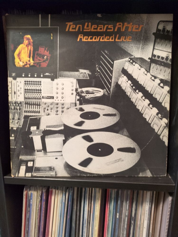 Ten Years After Recorded Live vinyl record
