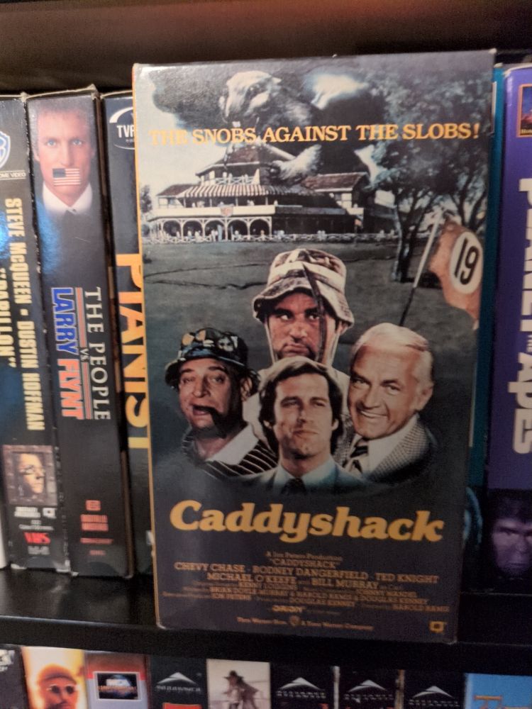 Caddyshack VHS Cassette