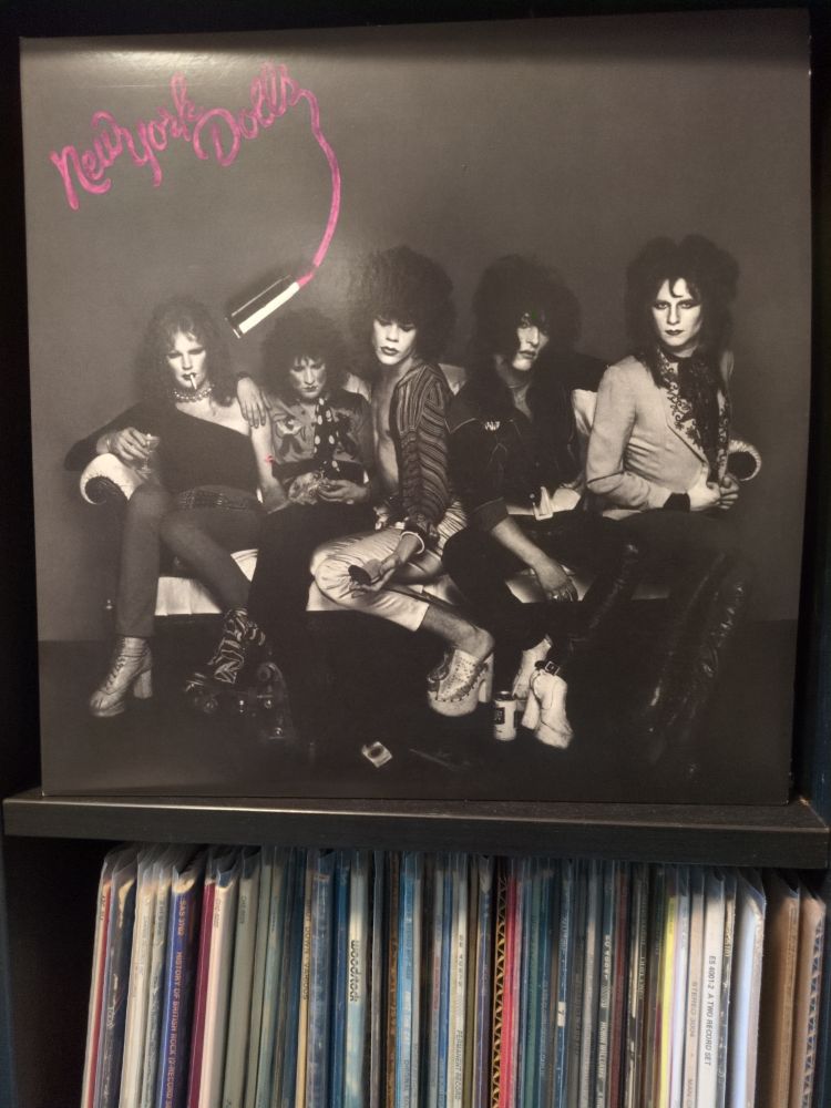 New York Dolls Self-Titled vinyl record