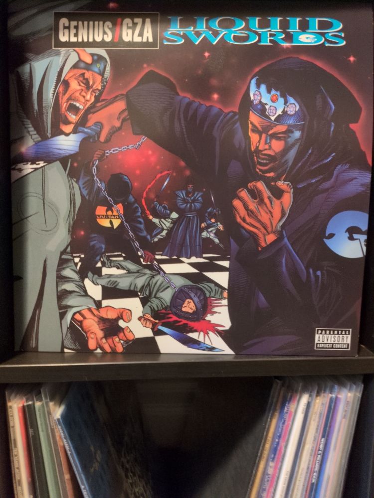 Genius/GZA Liquid Swords vinyl record

