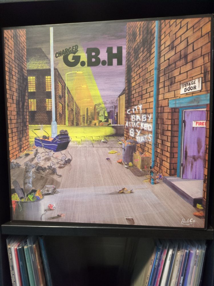 Charged G.B.H City Baby Attacked by Rats vinyl record

