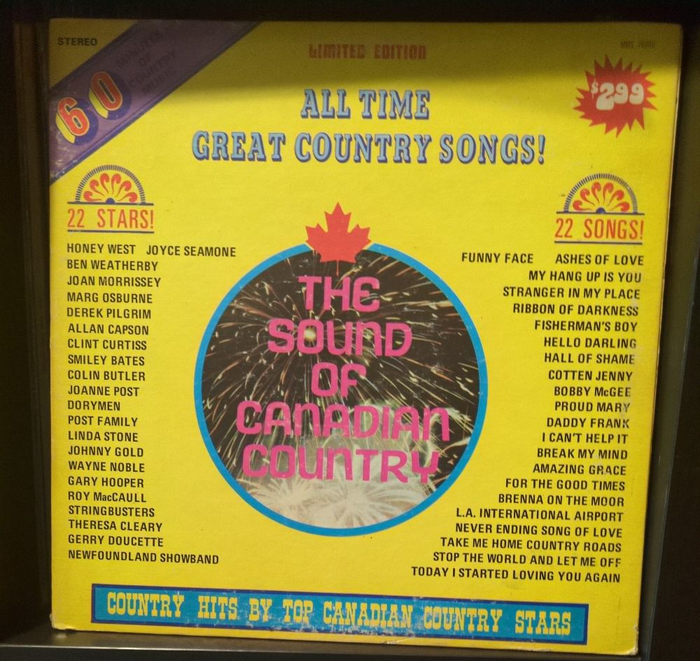 The Sound of Canadian Country vinyl record