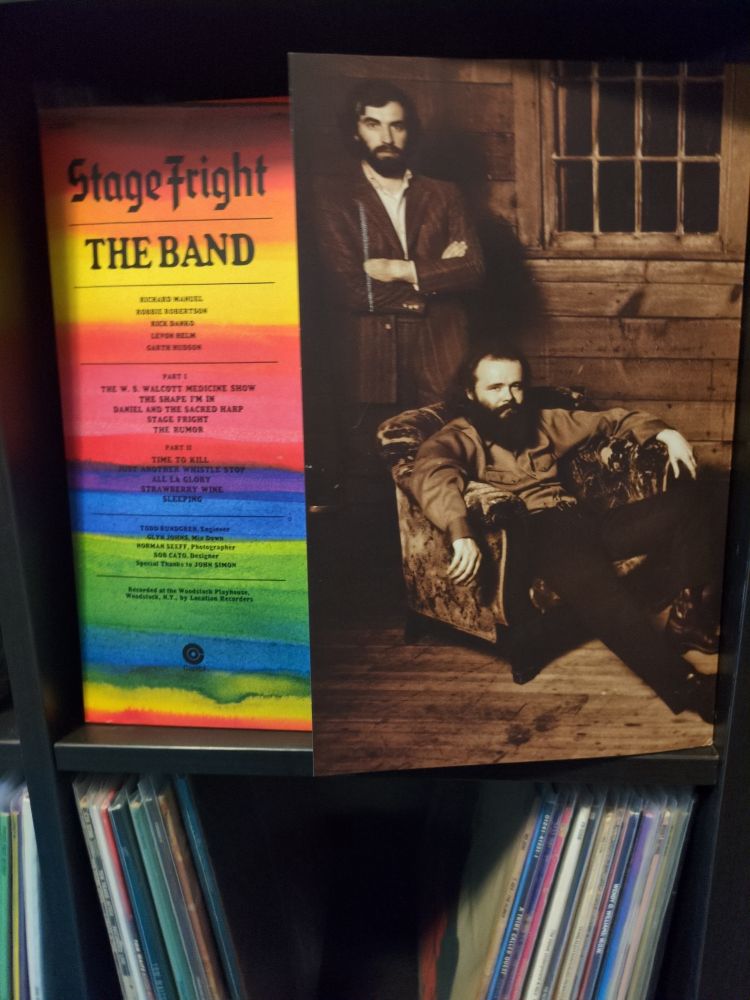 The Band Stage Fright vinyl record