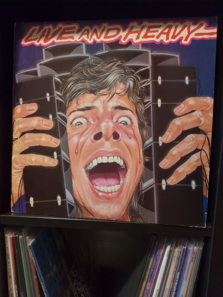 Live and Heavy vinyl record