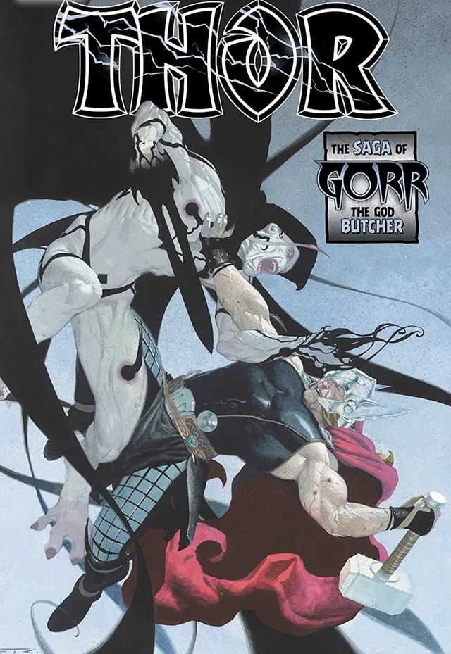 Thor: The Saga Of Gorr The God Butcher 
Written By Jason Aaron
Art, Inks & Cover By Esad Ribić
Colours By Dean White
