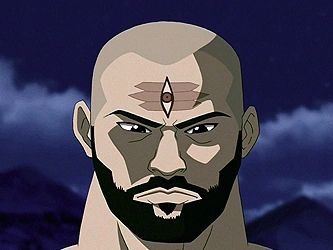 The character Combustion Man from Avatar: The Last Airbender.