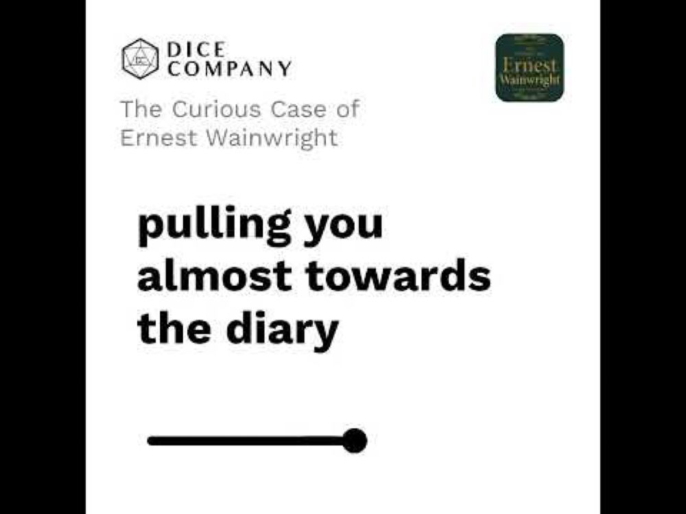 Ernest Wainwright clip   the diary