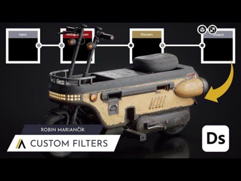 Generate Custom Filters in Substance Designer | Create Unique Textures for AAA Game Assets