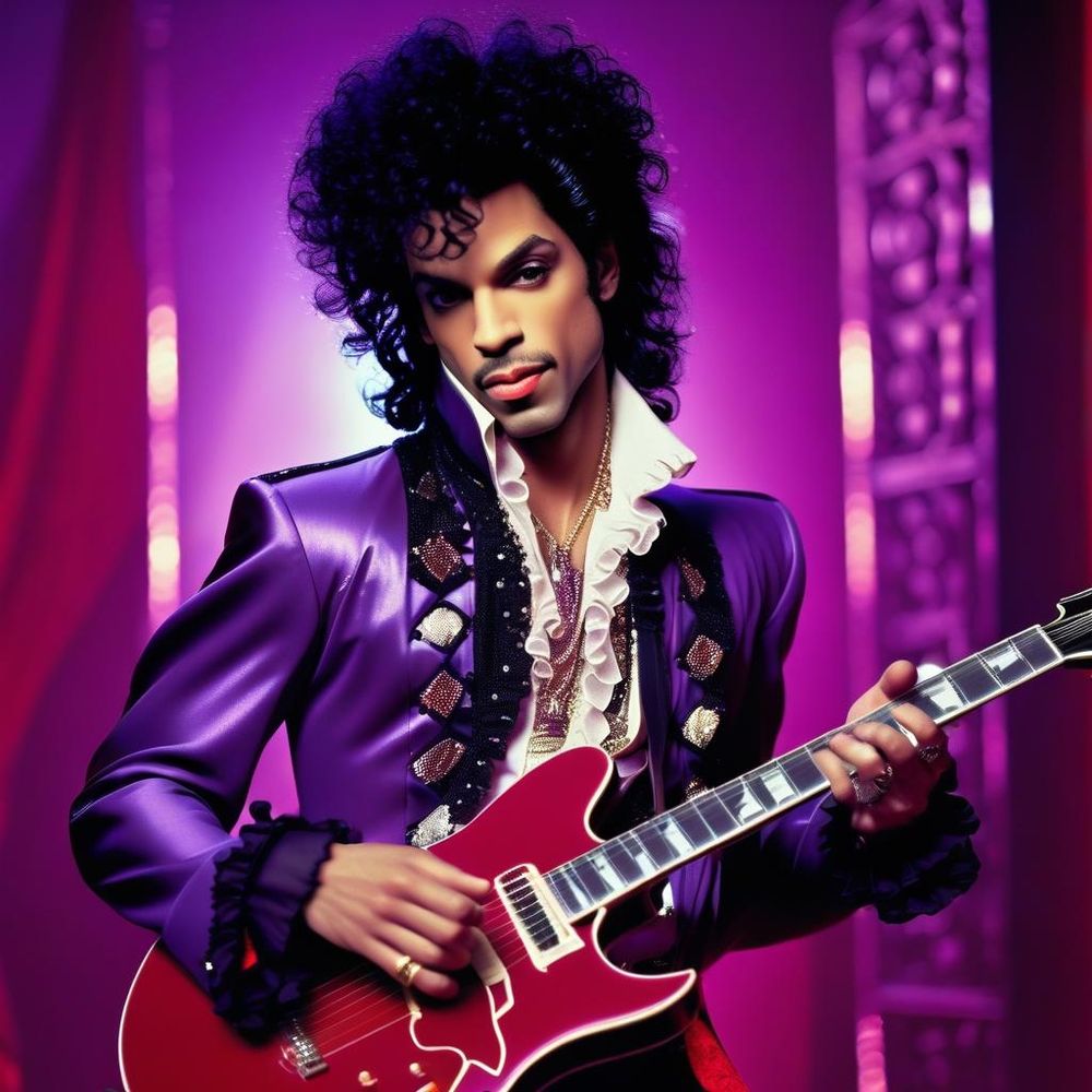 80s music art: Prince