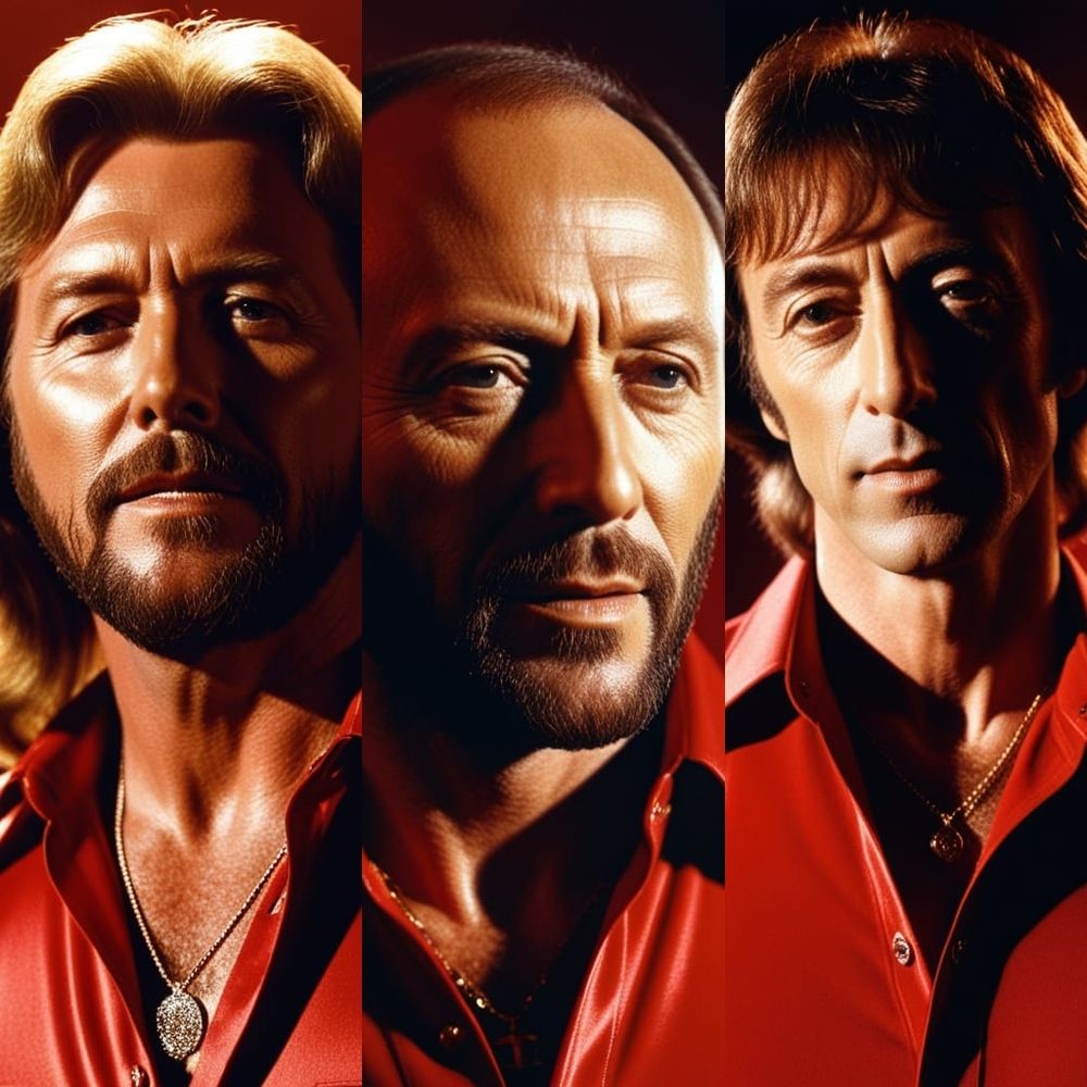 70s music art: Bee Gees