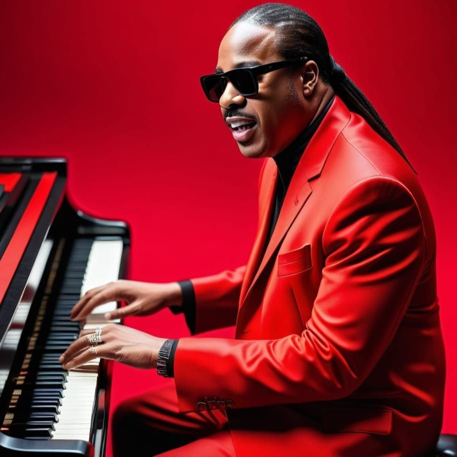Soul music art: Stevie Wonder