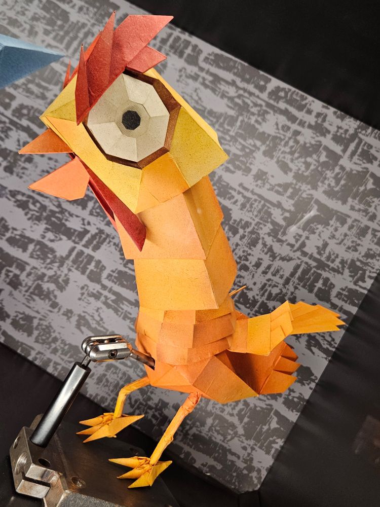 Poulet bizarre que les habitants réclament toujours à kubo quand il raconte une histoire