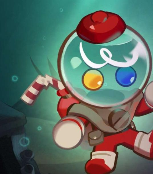 candy diver cookie from cookie run kingdom, the character discussed in the post parodies king atum from monster legends