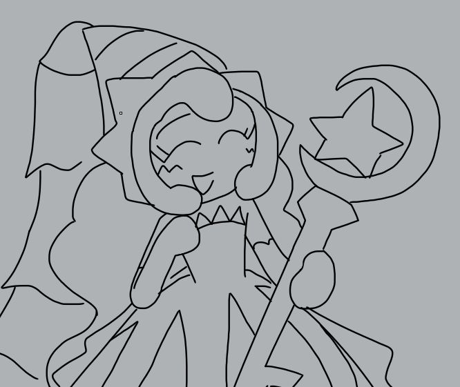 redraw of one of moonlight cookie's dialog sprites in crk