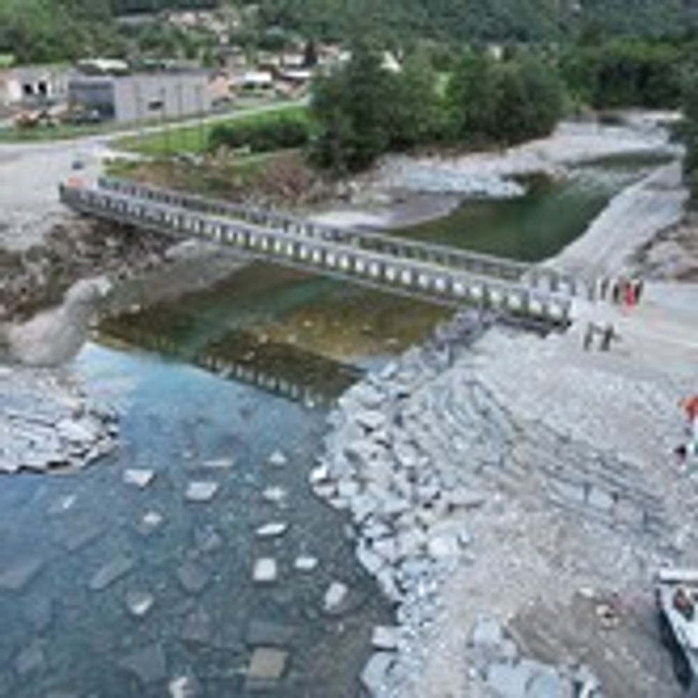 Armee schliesst Bau der Ersatzbrücke im Maggiatal ab – so sieht sie aus