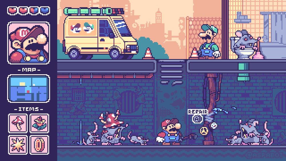 A Super Mario metroidvania concept