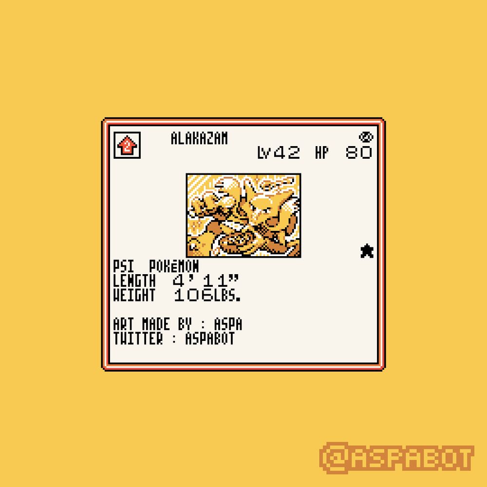 Alakazam ingame