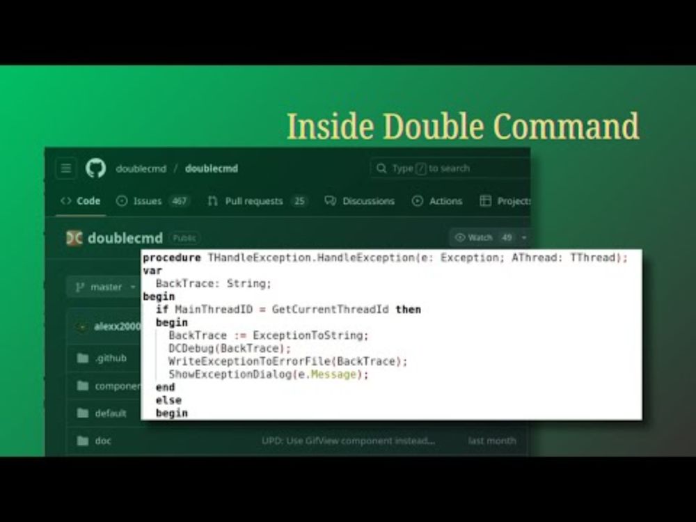 First Look: How Double Command Handles Exceptions & Debugging