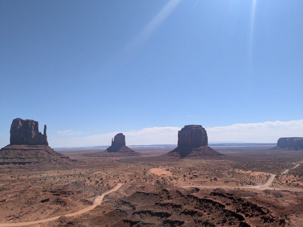 Messas and buttes, Monument Valley AZ