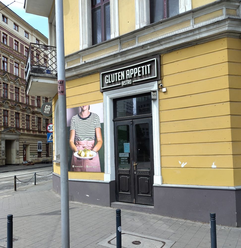 Restaurant named Gluten Appetit