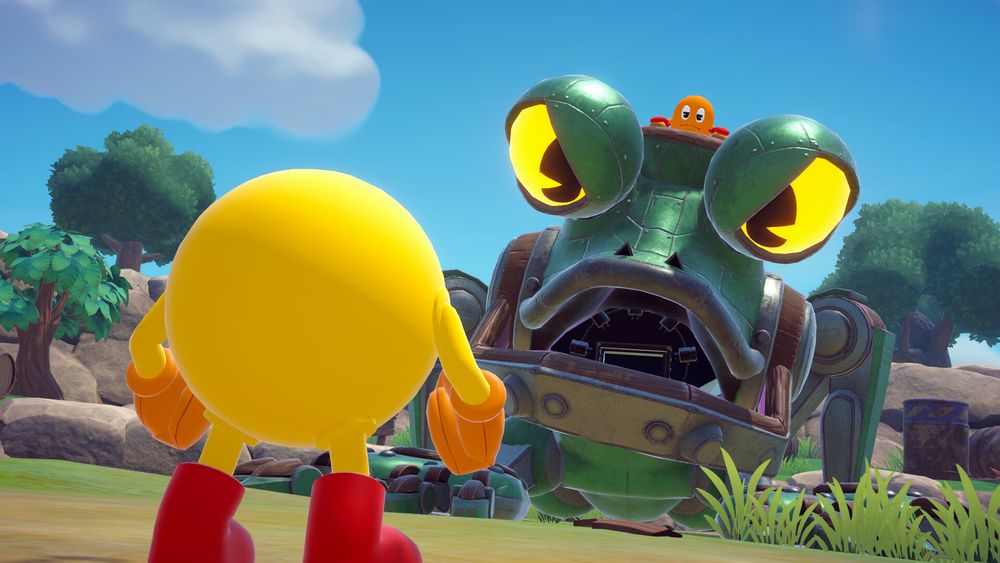 Help Pac-Man venture across Pac-Land to reclaim the Golden Fruit and put a stop to the dastardly Spooky in Pac-Man World 2 Re-PAC!